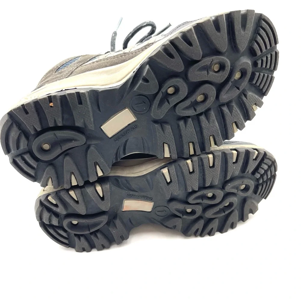 Cherokee Kids High-Top Boots - Gray and Blue